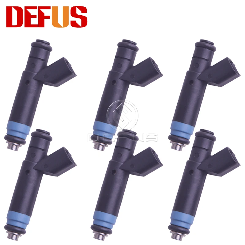 

DEFUS 6x 04854181 0280155784 Fuel Injector For Jeep Grand Cherokee Wrangler 4.0 Dodge Ram 1500 5.2 Y188Y06965 NEW Bico Nozzle