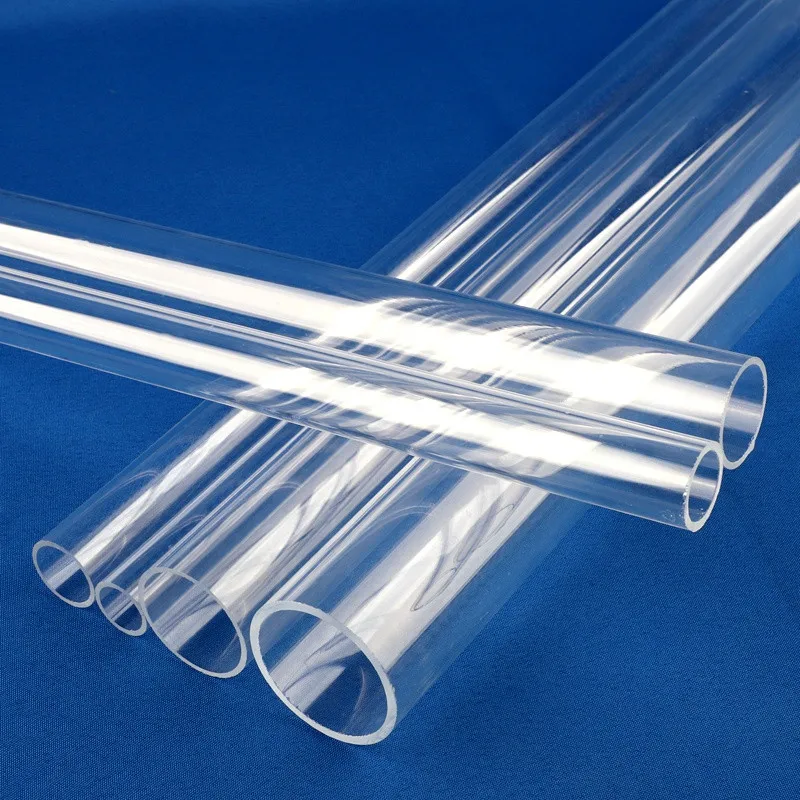 50cm Length O.D 16mm~110mm High Transparent Acrylic Tube Fish Tank Aquarium Plexiglass Tubo Garden Irrigation Water Supply Pipe