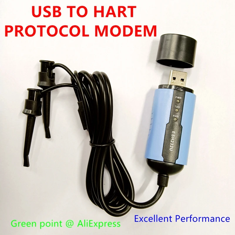 

Brand New USB Hart Modem USB Port ESH232U Modem Hart Transmitter HART Convertor with Windows 98/2000/XP Win 7/8/10 Support