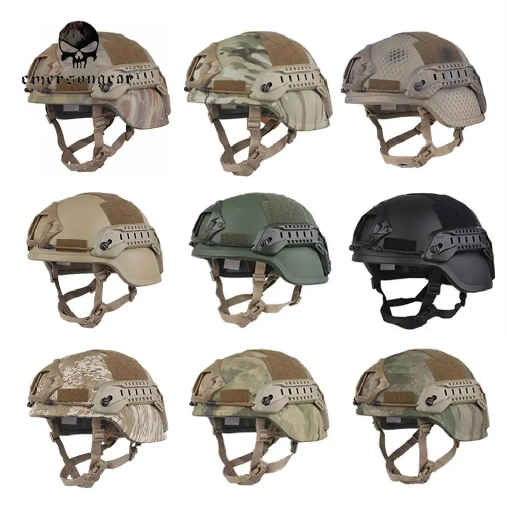 Emersongear-Airsoft Tactical Helmet, Special Action Version, Military Airsoft, em8978, ACH, 2000