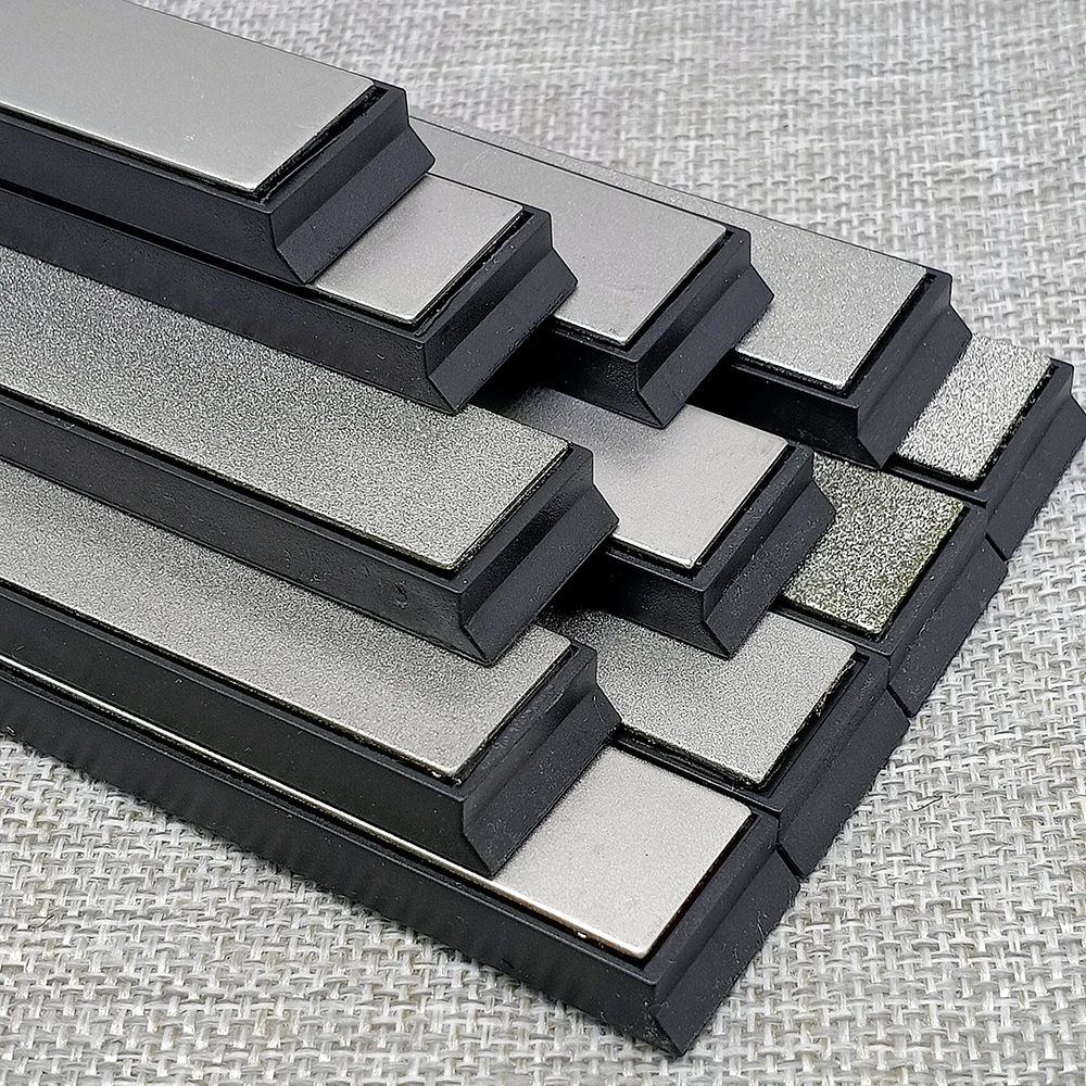 11pcs affilacoltelli barra diamantata pietra per affilare pietra per affilare bordo pro Ruixin pro rx008 sistema di affilatura pietra diamantata 5.9"