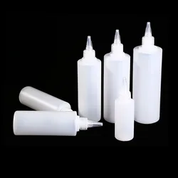 Squeezable Refillable Bottles Dropper Sample Bottle Honey Seasoning Pigment Bottles Liquid Container 100/200/250/300/400/500 ML