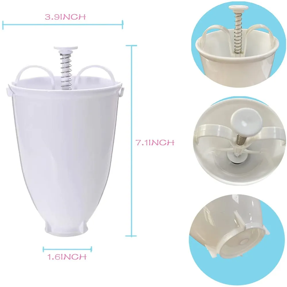 Manual Donut Maker Doughnut Molds Plastic Donut Dispenser Device Baking Mould Donuts Form DIY Kitchen Pastry Dessert Tool