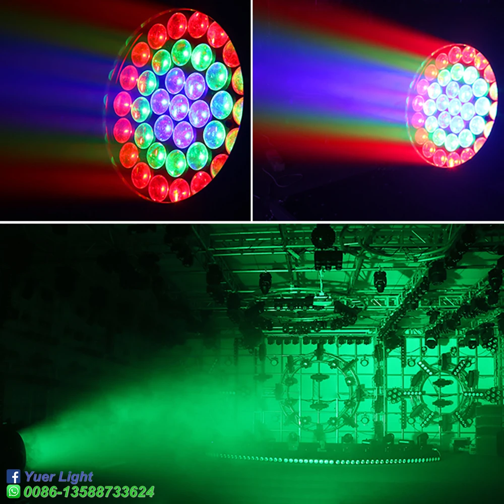 

Профессиональные DJ-светильники 37x20 Вт LED Bee Eye Wash Beam LED Zoom Moving Head Disco Lights LED для сценической вечеринки Большой концертный свет