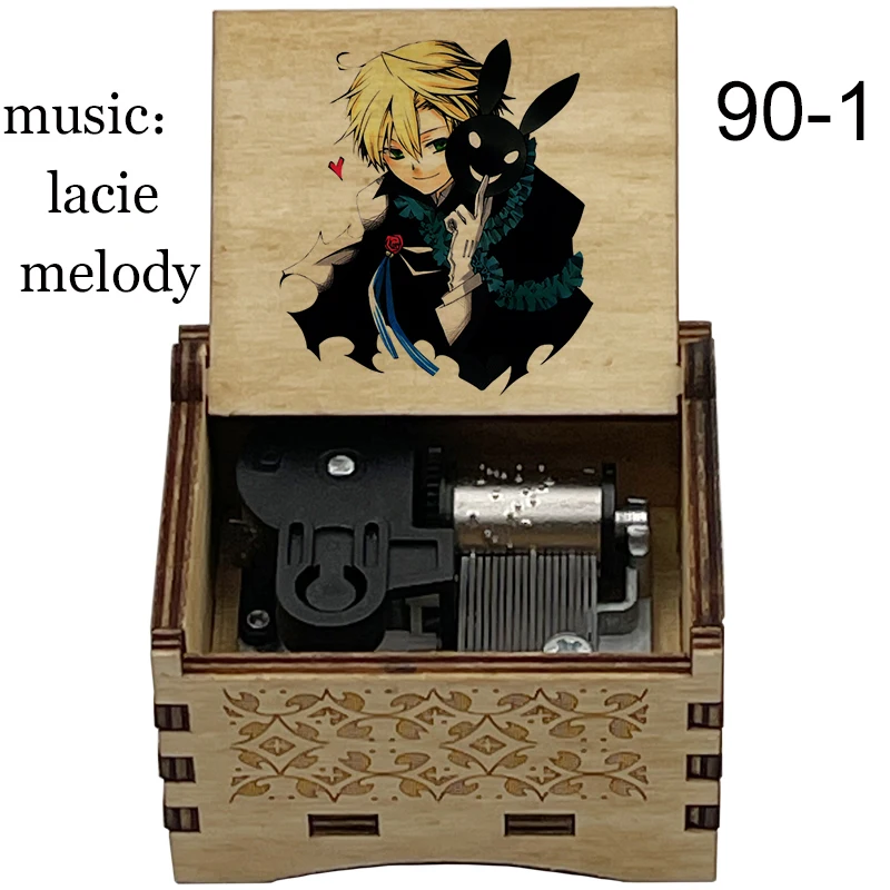 newest Wooden Lacie Melody Every Time You Kiss Me wind up Music Box girlfriend girls kids wife Christmas Birthday new year Gift