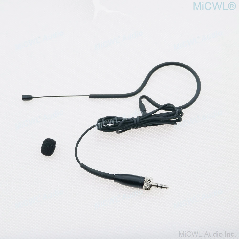 Pro HX20 2 Color Super Omni-directional Earset Headset Microphones For Shure Sennheiser MiPro Audio-Technica 3.5mm 3Pin 4Pin