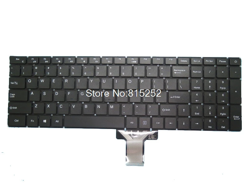 

Laptop Keyboard For ZX-350-7 YX-5067 W20190711 X-350-7 JL-0042-B United States US Black Without Frame