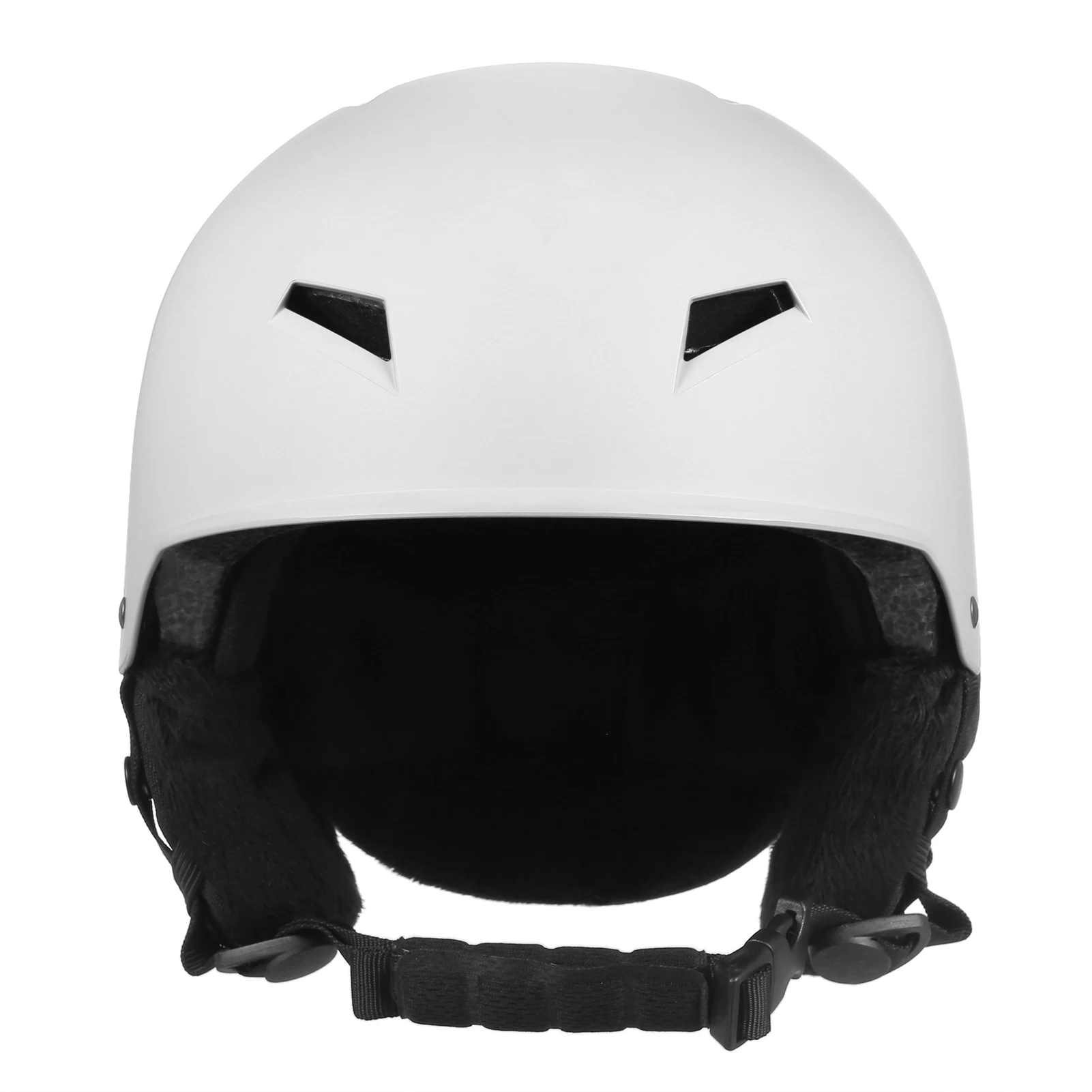 Snow Helmet with Detachable Earmuff Men Women Snowboard Helmet with Goggle Fixed Strap Safety Skiing Helmet Skiing Sports Helmet