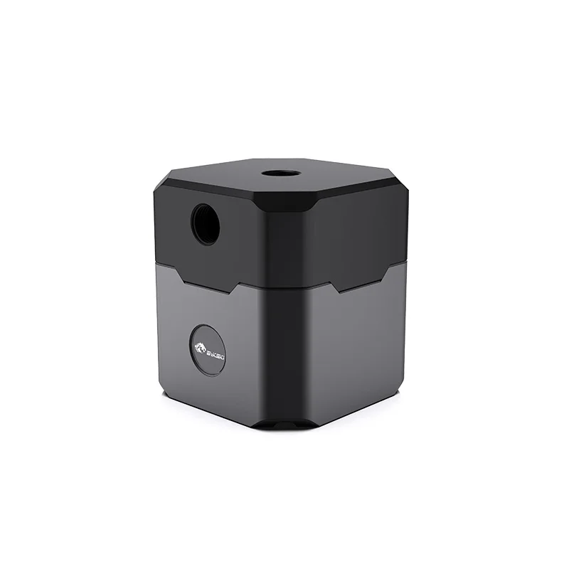 Насос Bykski с водяным охлаждением PWM D5 для корпуса игрового компьютера, мощный 12 В, 1,5 А, черный, B-UL-D5-X-V3