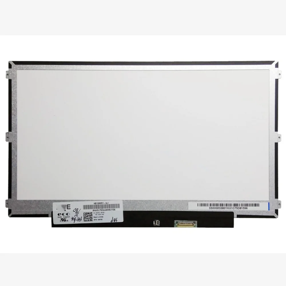 13.3 Inch HB133WX1-301 Fit HB133WX1 301 LED LCD Screen HD 1366*768 EDP 30 PINS Laptop Display Slim Panel