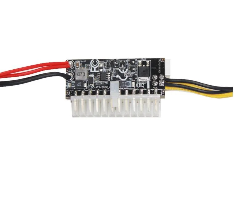 Wejście DC / 6pin 12V wysokiej mocy pico DC-ATX 300W ATX 24Pin mini ITX PSU pico dla komputer stancjonarny serwera sieciowego — zdjęcie produktu 2