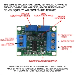 Konwerter sygnału napięcia na prąd 0-2.5V/3.3V/5V/10V/15V/24V do 4-20ma regulowany prąd moduł nadajnika