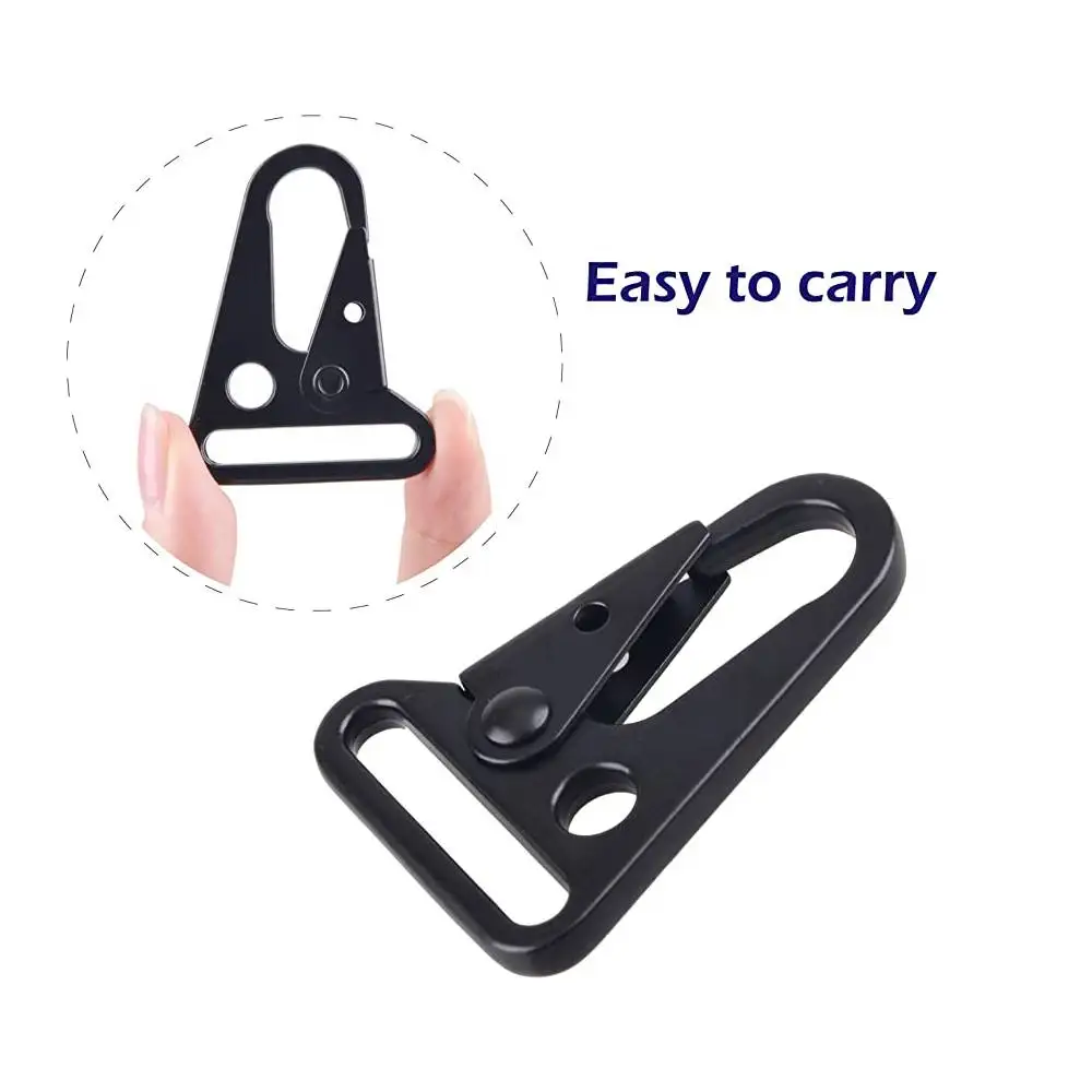 2 قطعة 1 "/1.5" HK نوع المفاجئة هوك الرافعة الصدام مسمار كليب بندقية حزام بندقية مرفق نقطة حلقة تسلق مشبك الصيد اكسسوارات