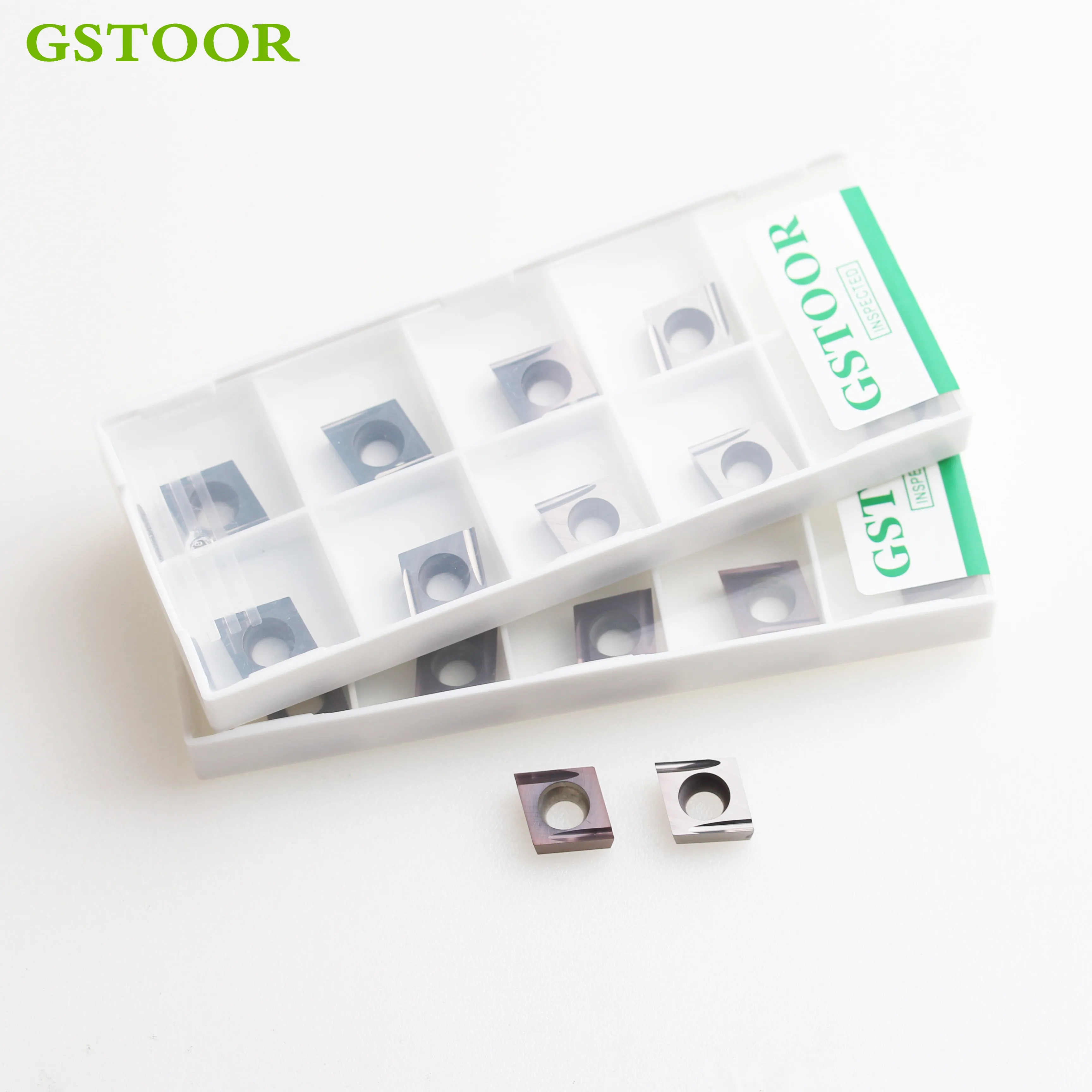 

10PCS CCGT060201 CCGT060202 CCGT060204 CCGT09T301 CCGT09T302 CCGT09T304 R-F L-F R-U L-U CNC Lathe Turning Tools Carbide Inserts
