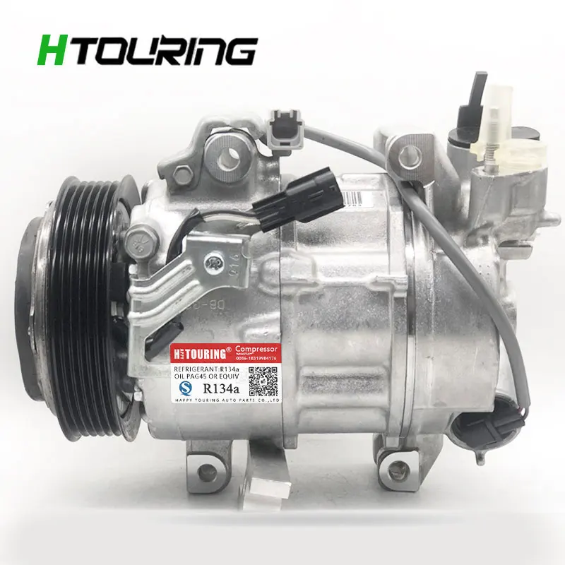 AC Compressor 6SBH14F for Nissan Xtrail T32 Rogue 2.5L 2014-2020 92600-4BB2A 926004BB2A 447160-6851 4471606851 92600 4BB2A