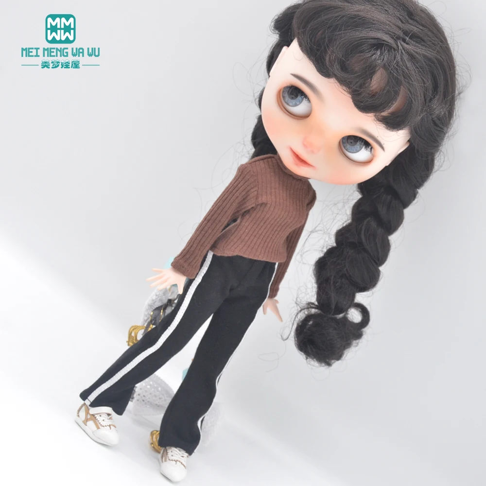 Passend für Blyth Azone OB22 OB24 Puppenkleidung und Zubehör, bonbonfarbener Rollkragenpullover, Leggings – Detail 19