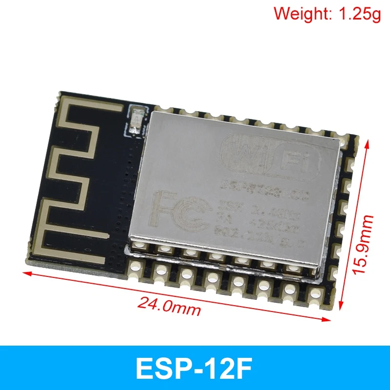 ESP8266 ESP-01 ESP-01S ESP-07 ESP-12E ESP-12F ESP-32 ESP-32S Serielles WLAN-Modul Drahtloser Transceiver 2,4G für Arduino – Detail 37