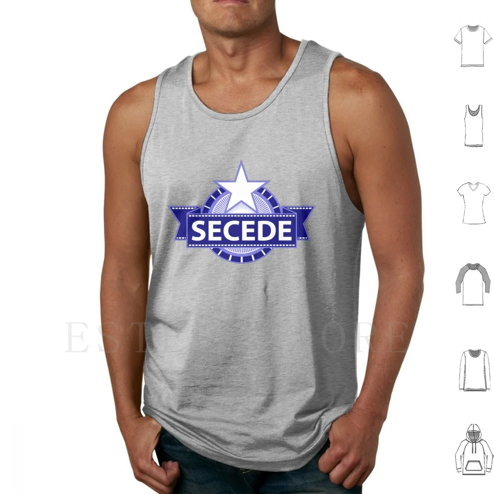 Bonnie Blue Secede Camisetas sin mangas Chaleco Algodón Bonnie Bandera azul Bonnie Blue Secede Secesión Patriótico Patriota Conservador