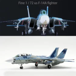 Fine 1 / 72 us F-14A fighter  Alloy collection model  finished product