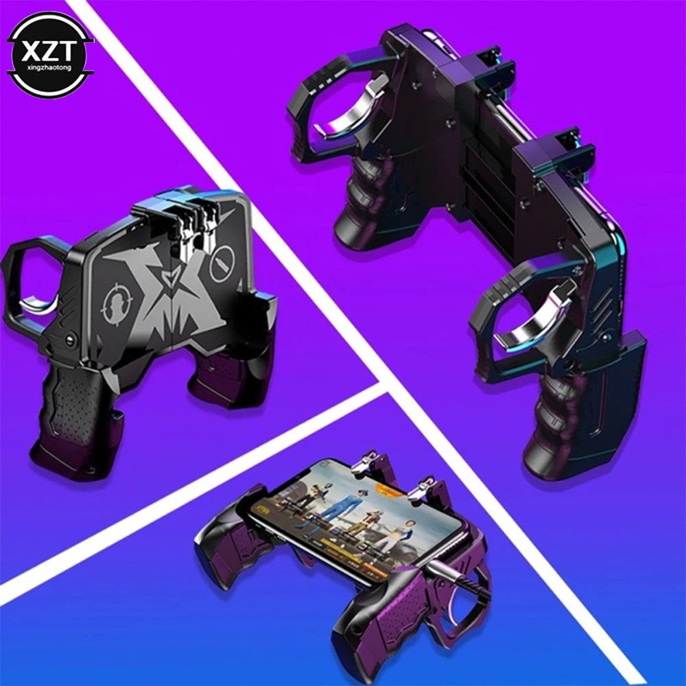 Mới Pubg Nút Kích Hoạt PUBG Cho Điện Thoại Di Động Joystick K21 Bộ Điều Khiển Trò Chơi Miếng Lót Cho iPhone Xiaomi Huawei Chơi Game Thiết Bị