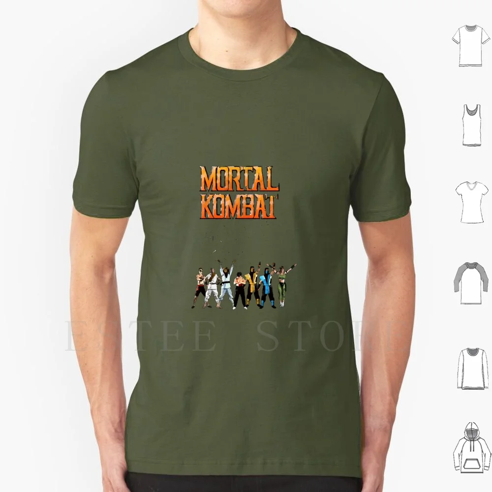 

Select Your Kombator T Shirt Men Cotton 6xl Mortal Kombat 90s Arcade Fatality Get Over Here Goro Johnny Cage Kano Liu Kang