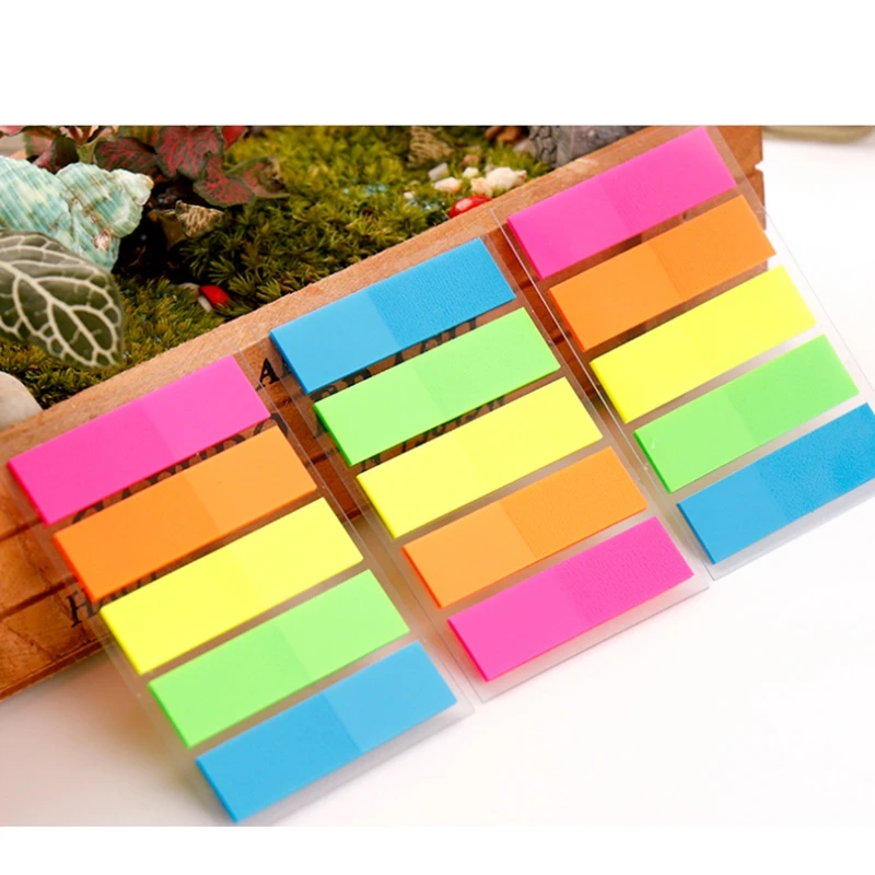 Removable Indicator Label 5 Color Pagination Label Memo Pad Sticky Notes Point It Big Brands Are Trustworthy