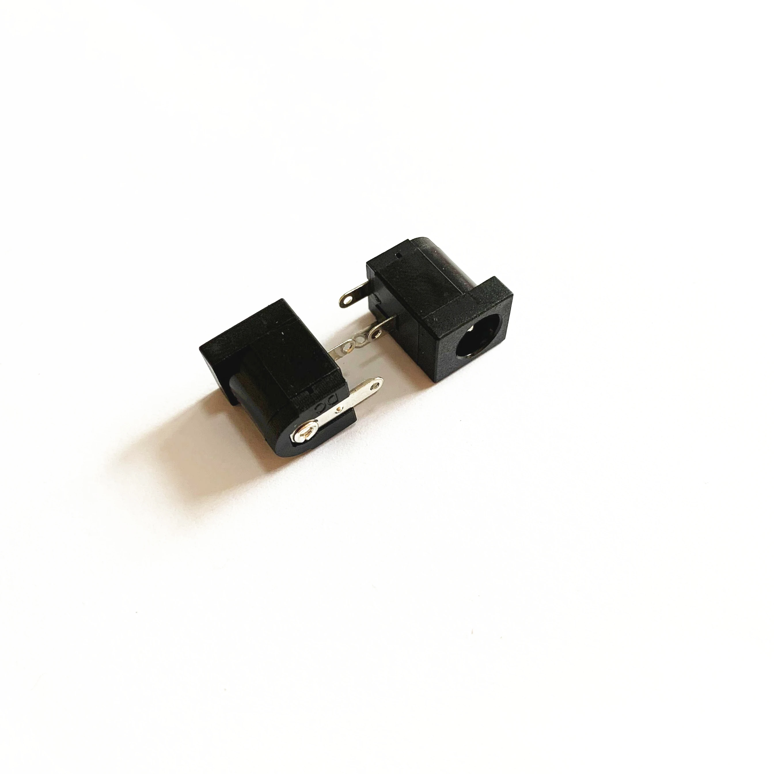 1PCS Black DC-005 DC005 5.5 x 2.1 mm DC Power Jack Socket Connector 5.5*2.1mm 5.5*2.1 Male And Female Plug