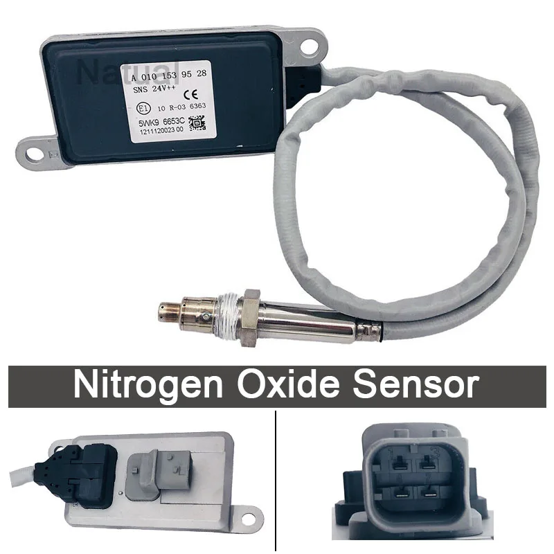 Genuine 5WK9 6653C Nitrogen Oxide Nox Sensor For Mercedes-Benz Mercedes Antos EURO6 Actros Atego 24V A 010 153 95 28