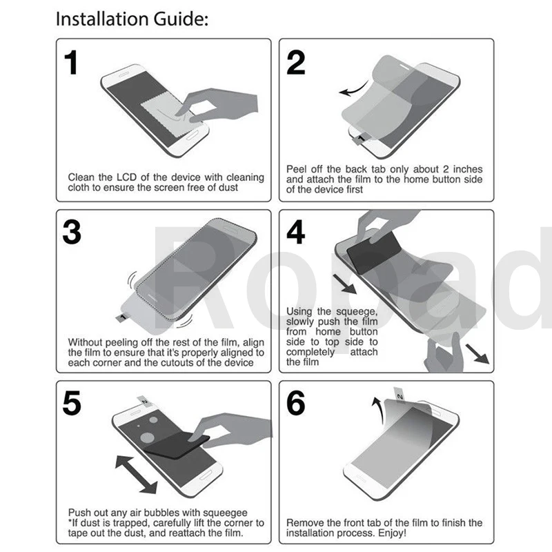 Lot de 3 films protecteurs d'écran en l'horloge souple, pour Huawei mediapad T3 10, film de protection pour tablette