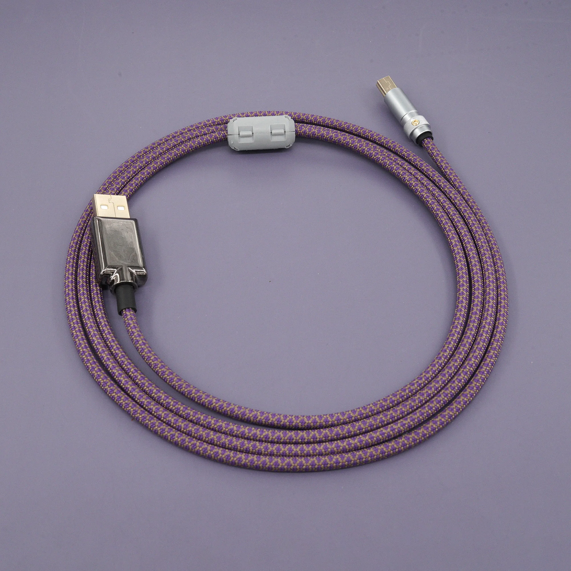 GeekCable Hand-made Customized Keyboard Data Cable Type-C Braided Cable Mini-USB Micro Interface Straight Cable Nylon Cable