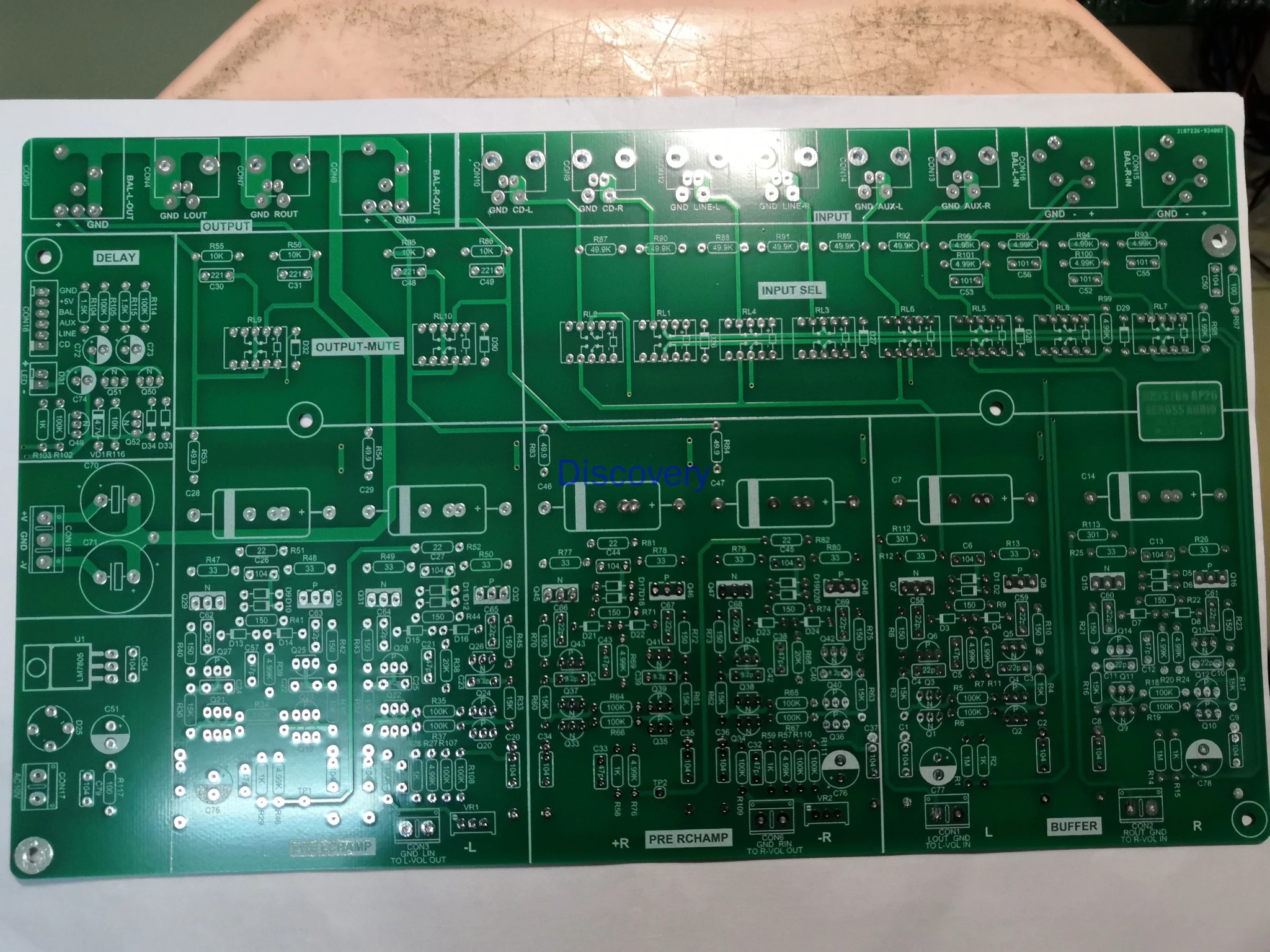 Baishitong BP26 Front-end Circuit Board (empty Board) (true Full-balance Front-end)