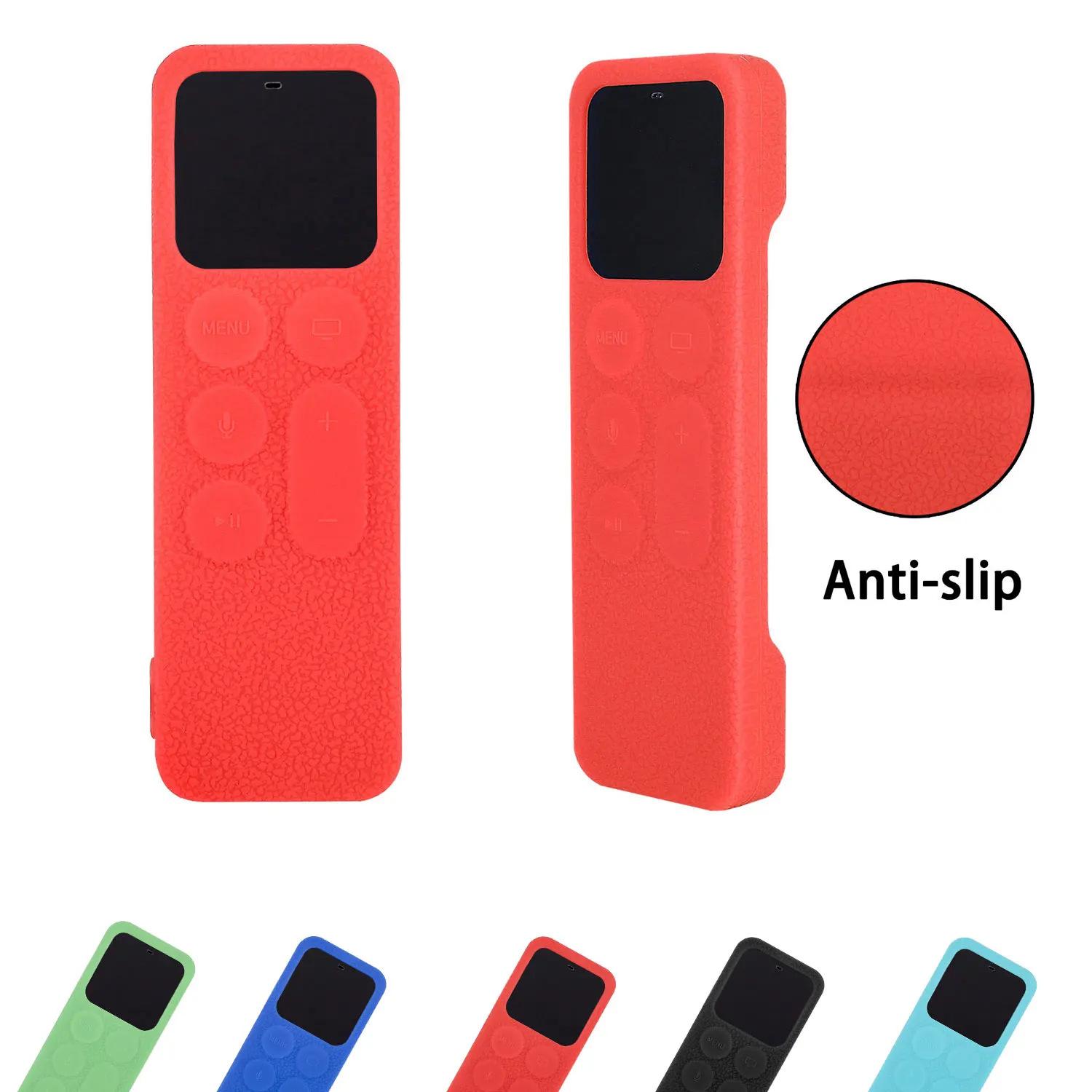 Remote Controller Silicone Dustproof Cover Home Storage Protective Case for Apple TV Remote Controller Case For Apple TV 4