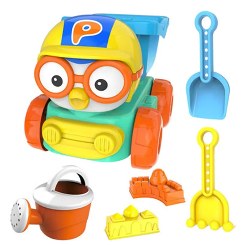 

Children's Beach Toys Hourglass Beach Bucket Trolley Playing in the Sand Playing in the Water Sand Shovel Tool Set