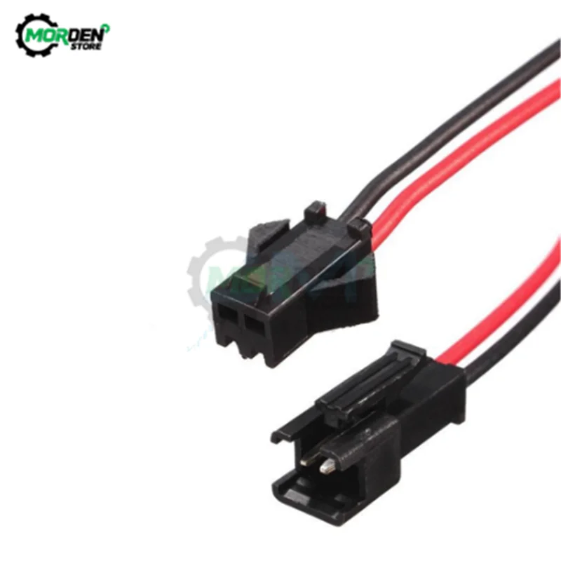 

10Pairs SM 2-Pin 10cm JST 2Pin Plug Male to Female Wire Cable 3mm Connector Adapter for 3528 5050 LED Light Strip