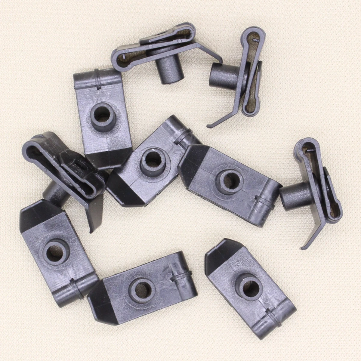 10pcs Bumper Towing Eye Hook Bracket Rivet Clips Trim Mountings for Toyota Lexus 90467-05138