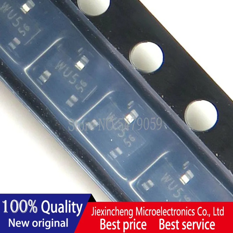 Bộ 50 PBSS4160T Năm 215 Đánh Dấu: WU5 PBSS4160T SOT-23 NPN V/60V/1A Transistor Mới Ban Đầu