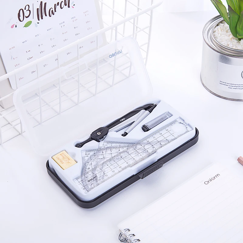 Matemática Desenho Tool Set, Geometry Box, Geometry Set, Matemática Desenho Bússola, Mathematical Set, Escola Bússola