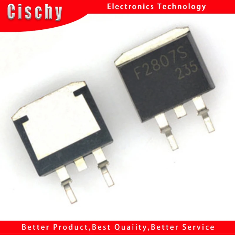 

10 шт. IRF2807ZS-263 F2807ZS TO263 IRF2807S IRF2807ZSTRRPBF MOSFET 82A 75V N-Channel