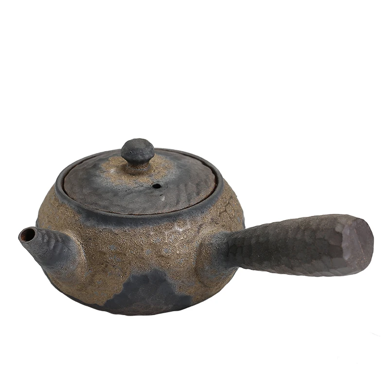 TANGPIN Japanese Ceramic Kyusu Teapot Kettle Chinese Kung Fu Tea Pot Drinkware 200ml