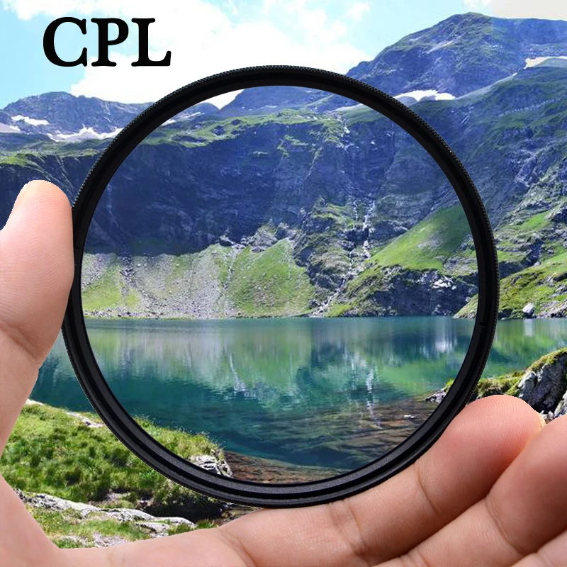 KnightX CPL polarizing filter For canon sony nikon 24-105 accessories 1300d 1200d photo d5100 2000d 49 52 55 58 62 67 72 77 mm