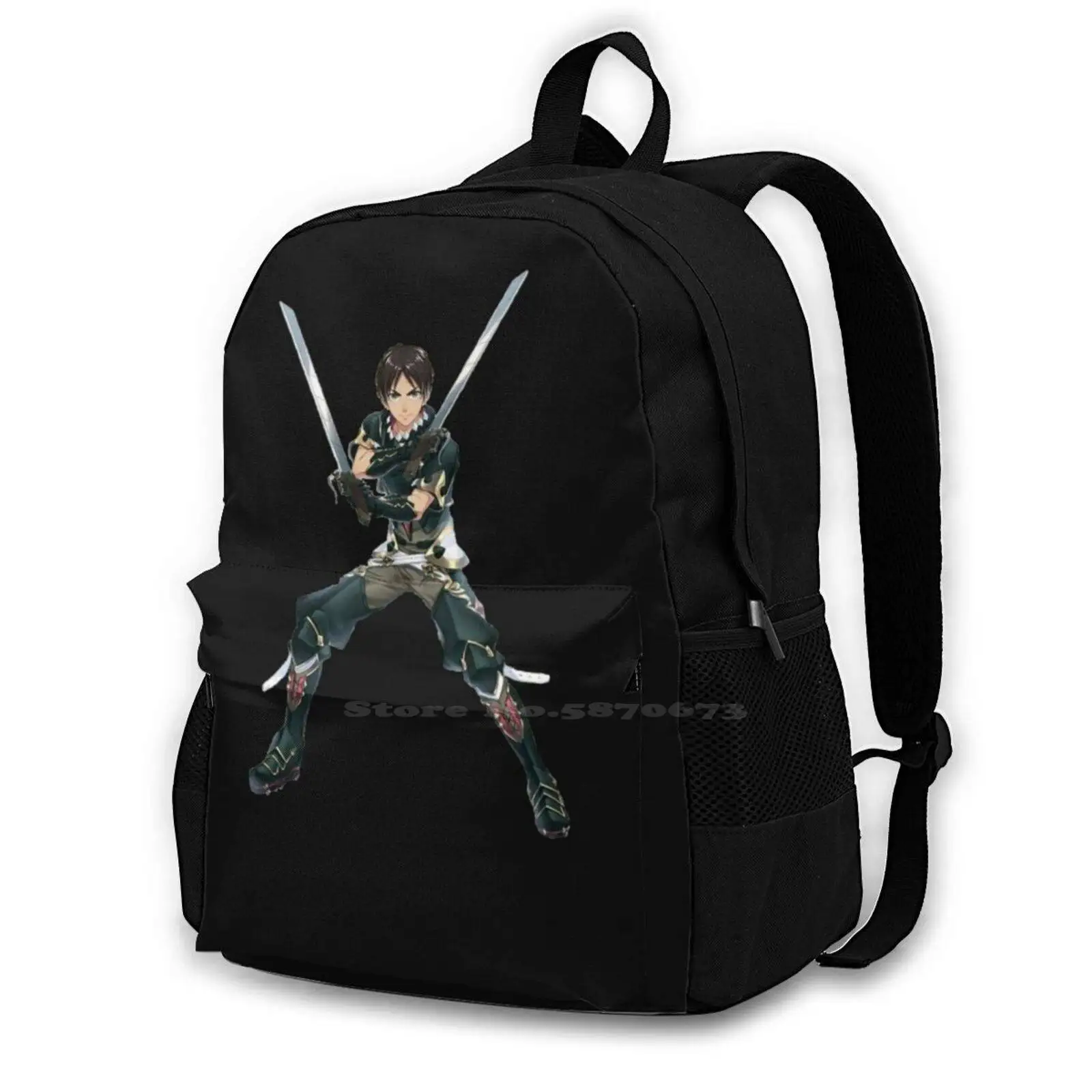 Eren Travel Laptop Bagpack School Bags Eren Anime Eren Movie Eren Design Eren 2020 Eren Artwork Eren News Eren Strong Eren