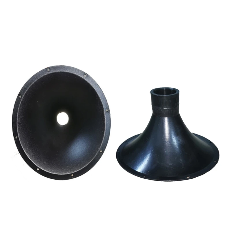 8 Inch 205mm Round Tweetwr Horn For Treble Speaker strengthen Sound Diffusion Horn Mouth Audio Accessories 2pcs