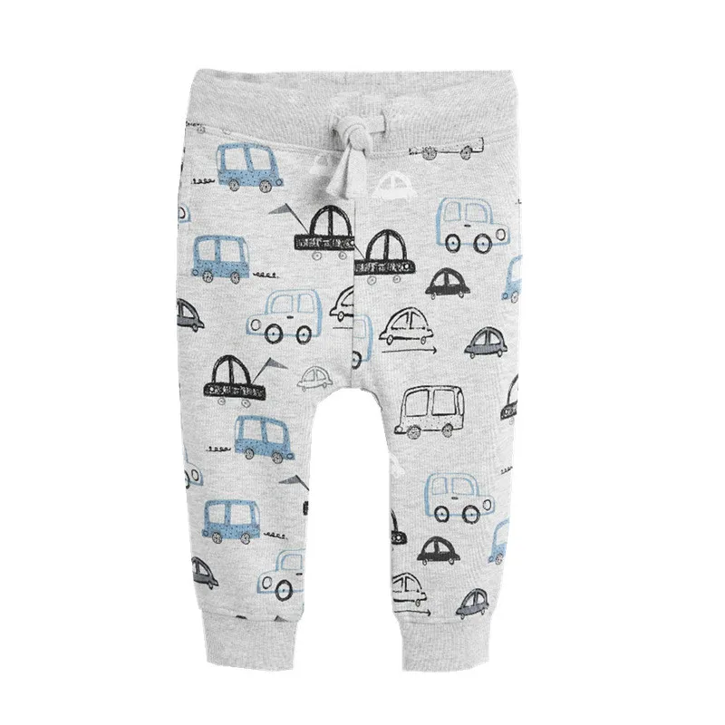 Jumping Meters Children Sweatpants Applique Cars Boys Trousers Pants Autumn Spring Baby Long Pants Fashion Boys Sport Clothing