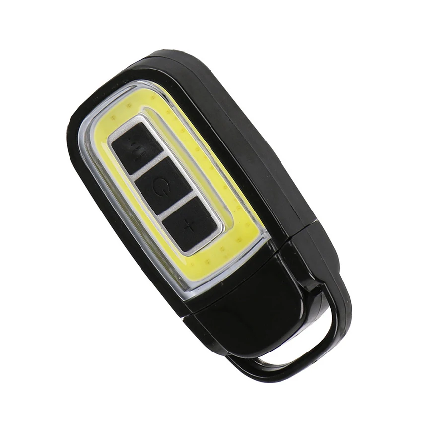 Mini luz LED de trabajo recargable, iluminación impermeable COB, llavero, 3 modos de iluminación, iluminación del sitio de trabajo para reparación de automóviles