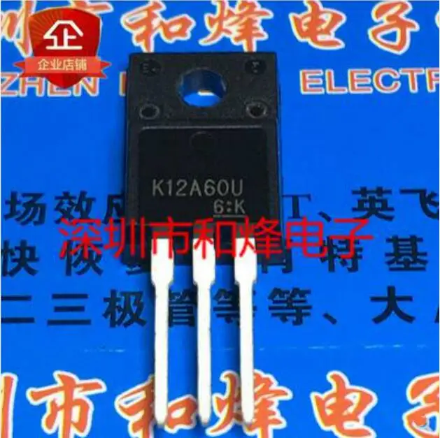 

Free shipping 20PCS K12A60U TK12A60U TO-220F 600V 12A