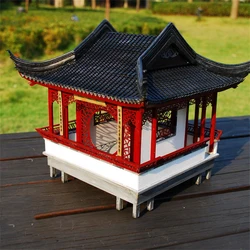 DIY Wooden Doll House The Classical Gardens of Suzhou Miniature Model Building Kits Dollhouse Toys for Girls Gift 1:25 No Paint