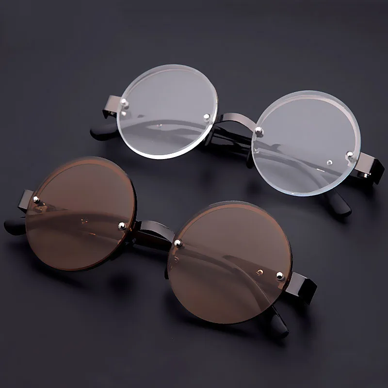 iboode New Retro Round Anti-fatigue Reading Glasses Men Women Tea/Clear Lens Glass Presbyopia Eyeglasses Diopter +1.0 To +4.0