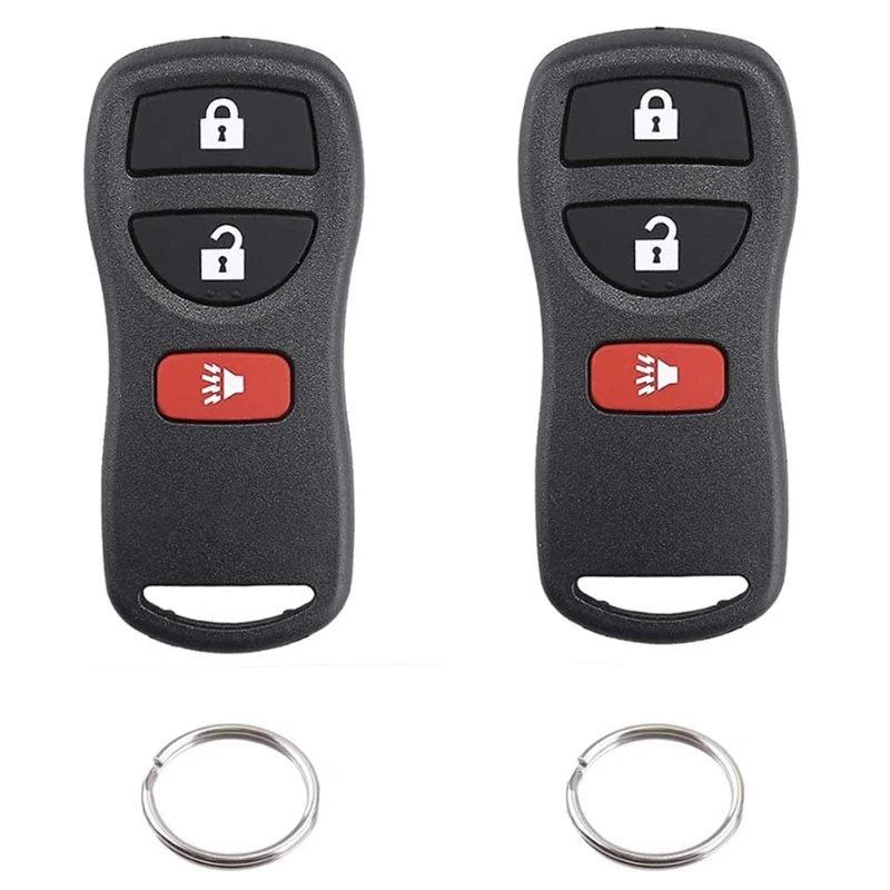 2 Key for Nissan Frontier Murano Quest NV Pathfinder Xterra Versa Car Keyless Entry Remote for KBRASTU15