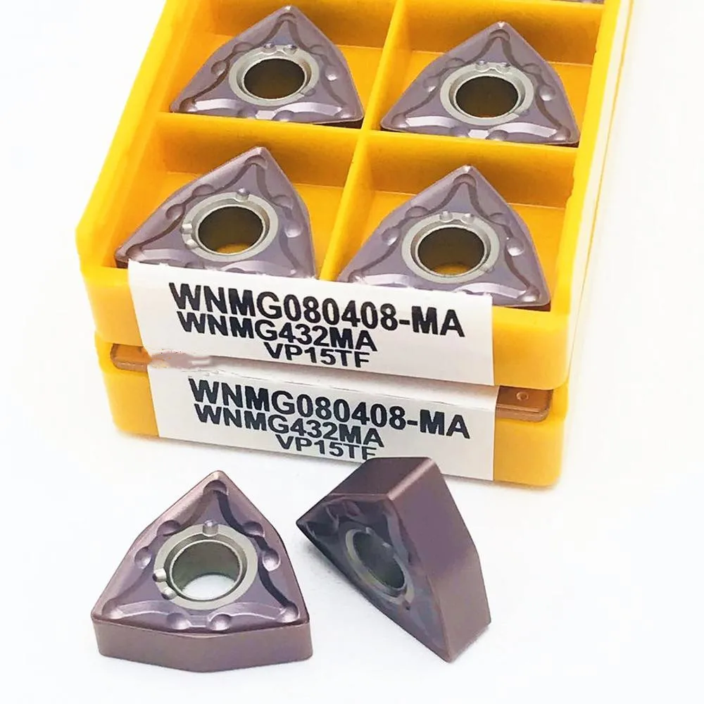 คาร์ไบด์แทรกWNMG080404 WNMG080408 VP15TF UE6020ภายนอกเครื่องมือตัดโลหะเครื่องมือกลึงแทรกเครื่องกลึงเครื่องมือ...