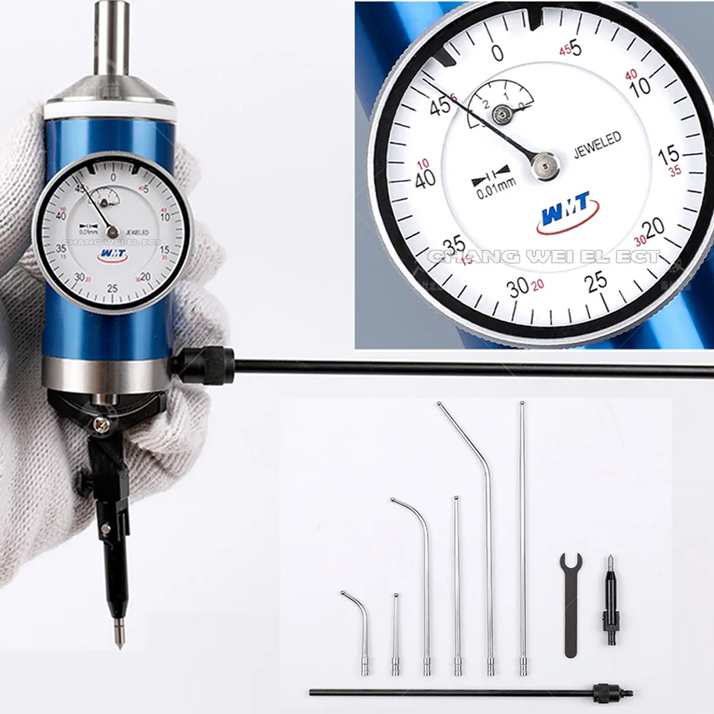 The Latest Centering Lever Dial Indicator Leverage High Precision 0.01 To Find The Specified Position 0-3 Dial Indicator Tool